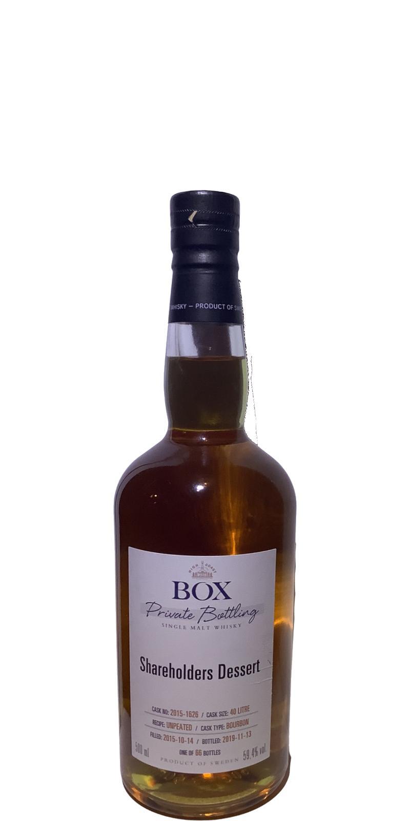 Box 2015  Private Bottling