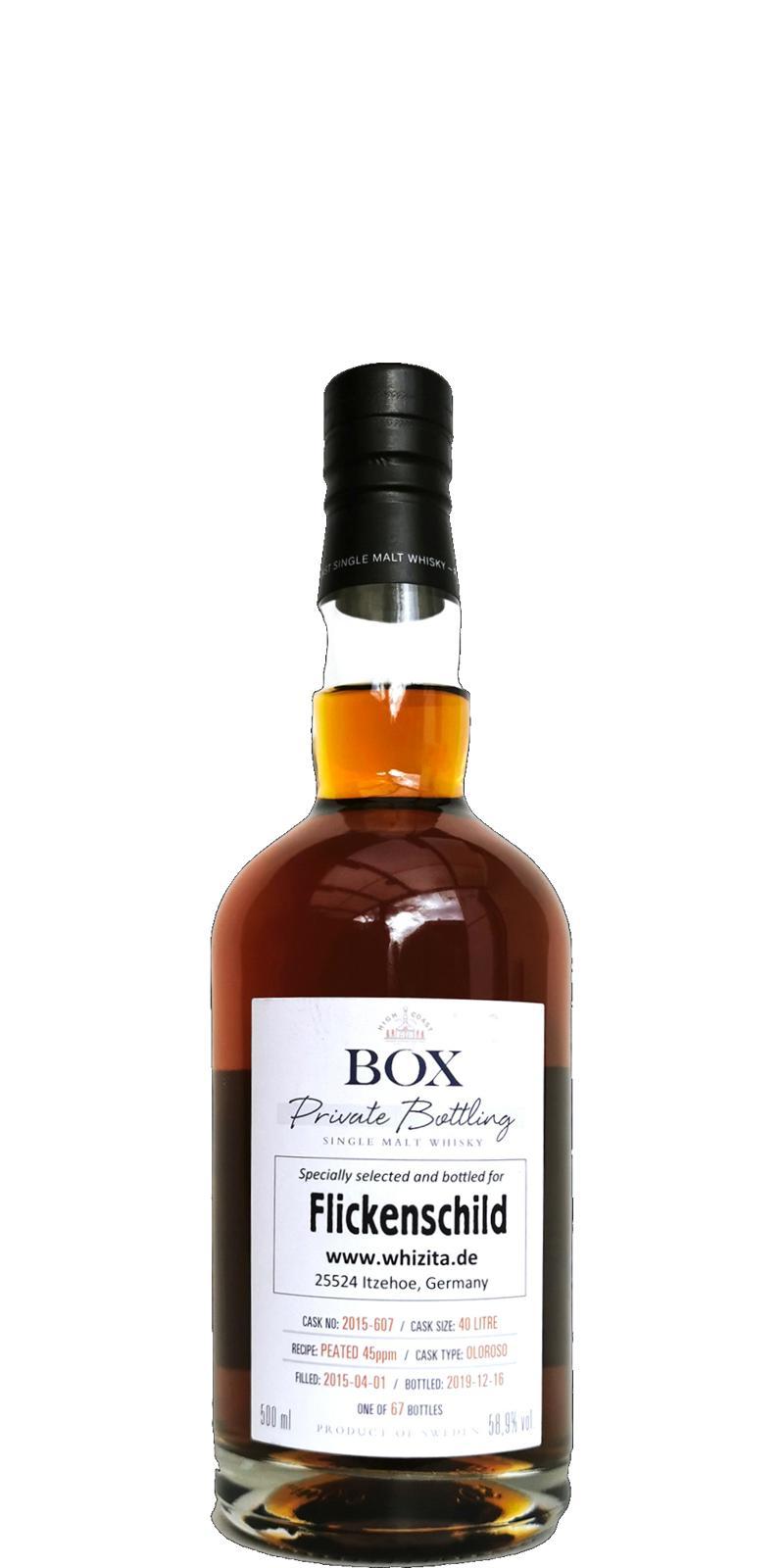 Box 2015  Private Cask Bottling