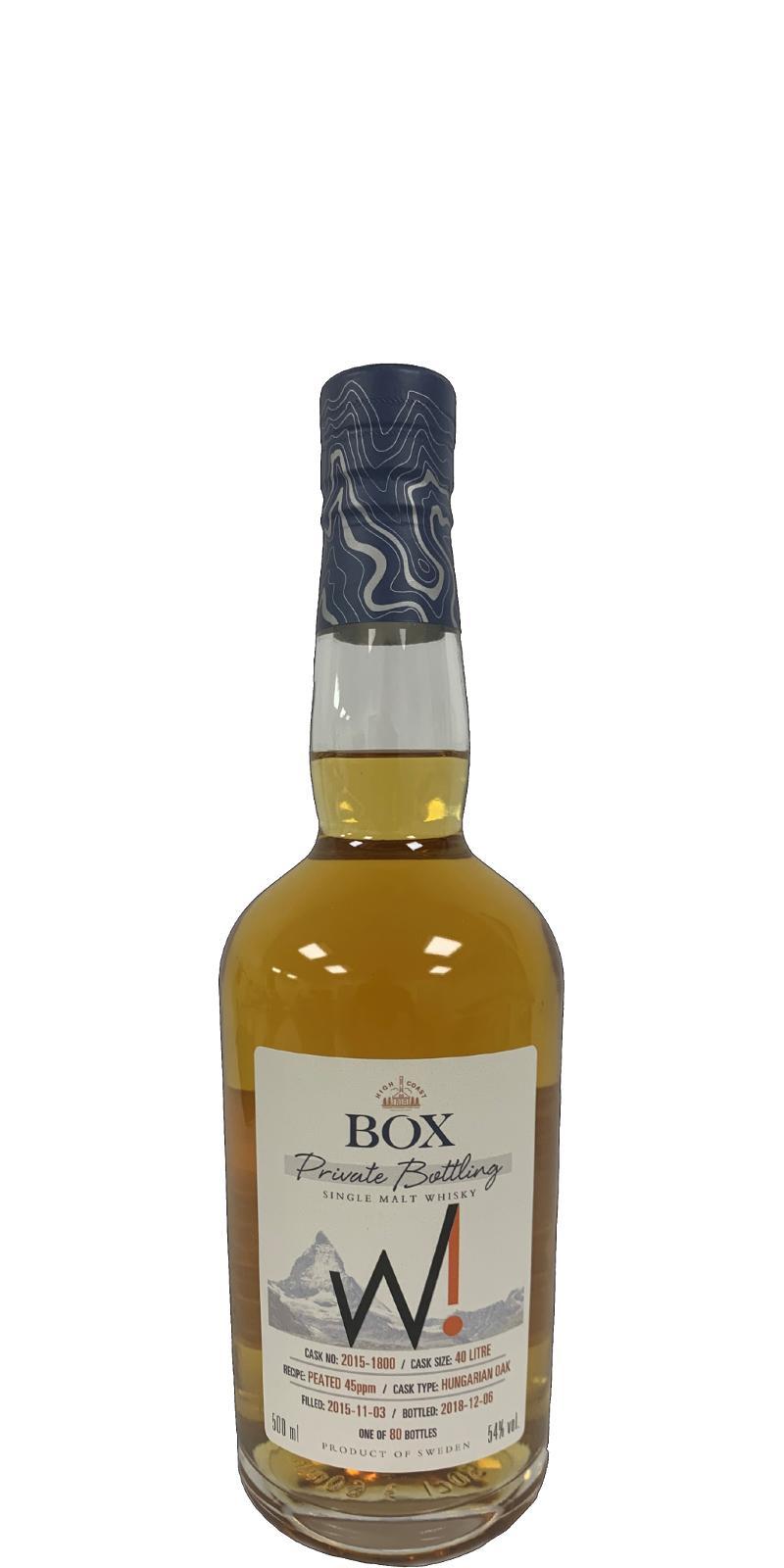 Box 2015 - Wisest  Private Bottling