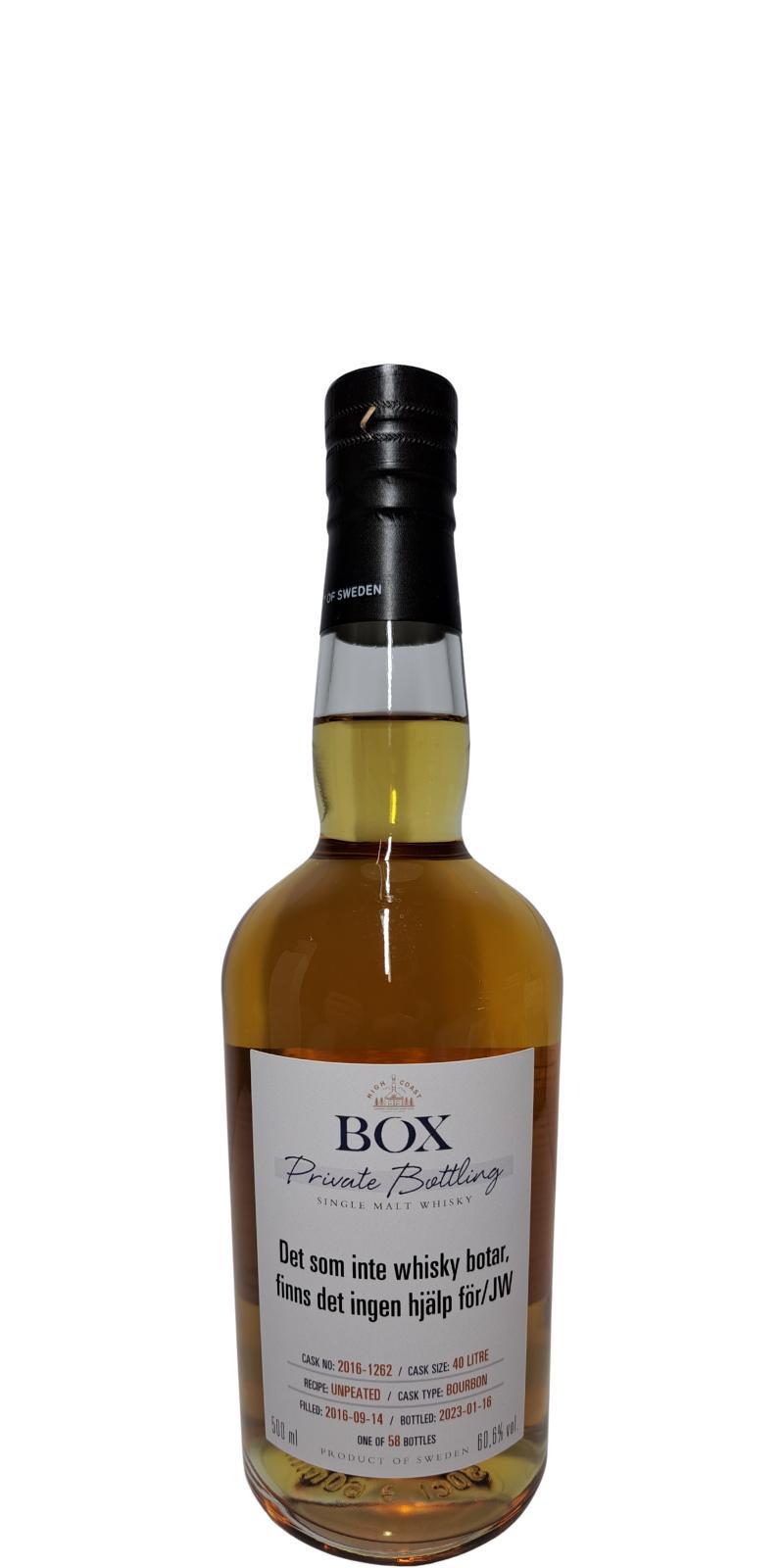 Box 2016  Private Bottling