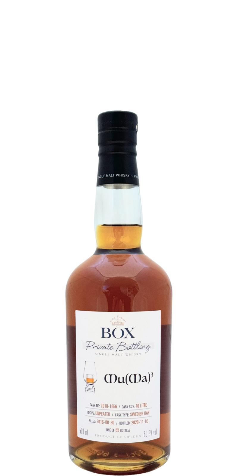 Box 2016  Private Bottling