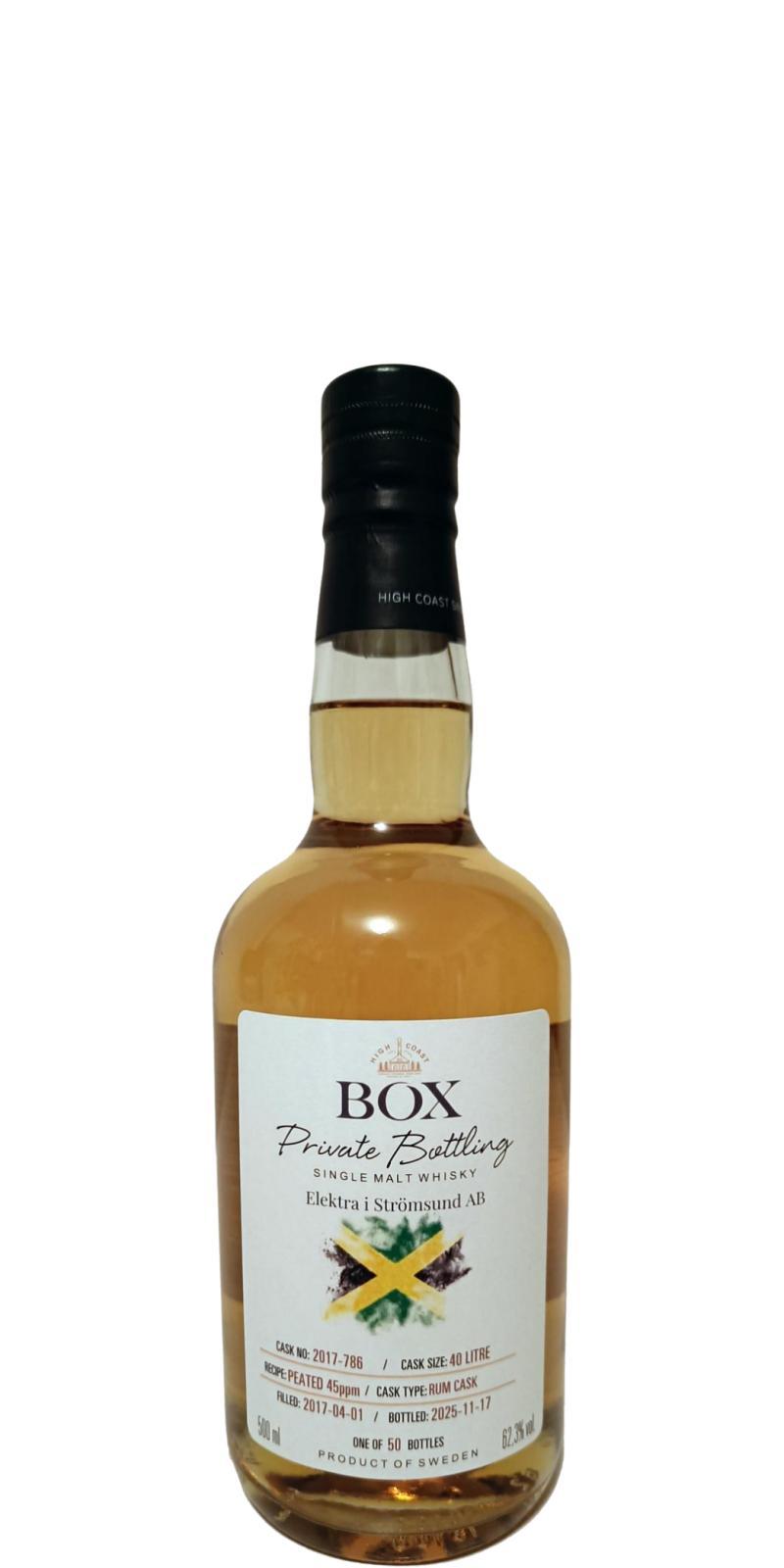 Box 2017  Private Bottling
