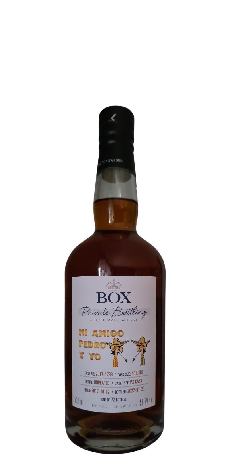 Box 2017  Private Bottling