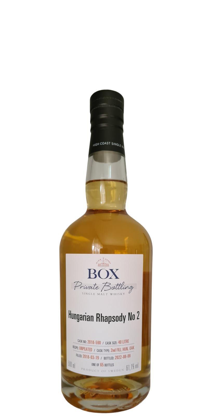 Box 2018  Private Bottling