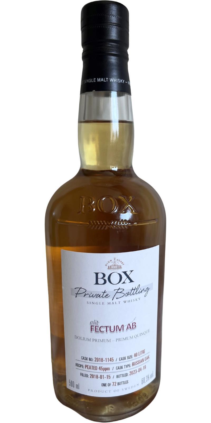 Box 2018  Private Bottling