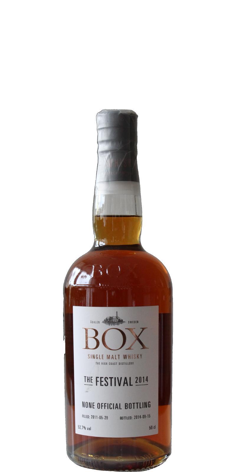 Box Festival 2014  None Official Bottling