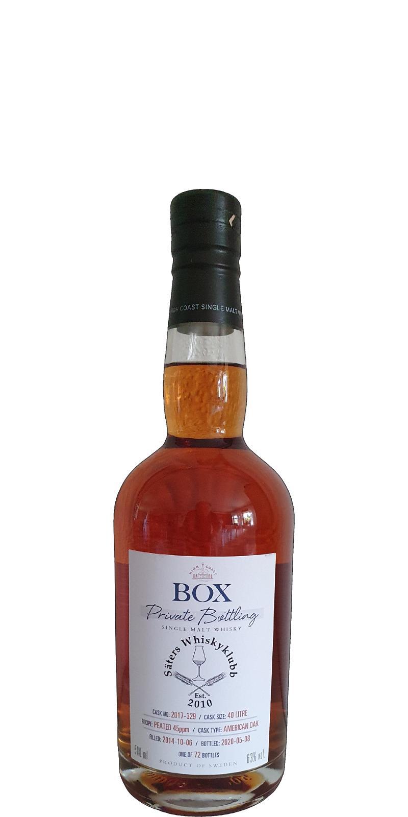 Box 2014 HCD  Private Bottling