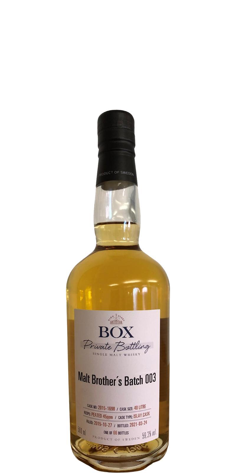 Box 2015 HCD  Private Bottling