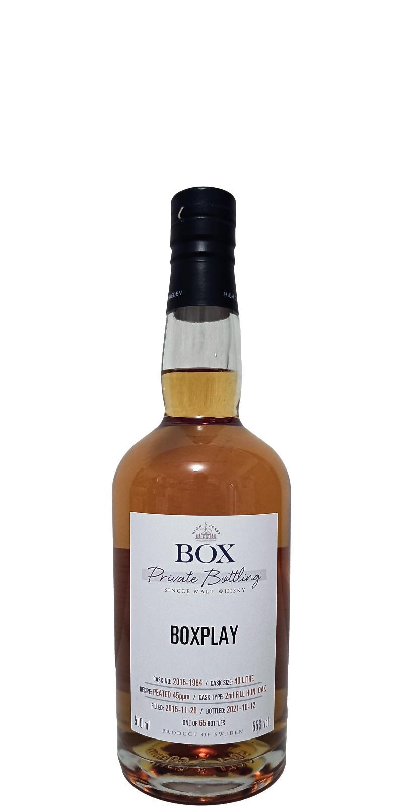 Box 2015 HCD  Private Bottling