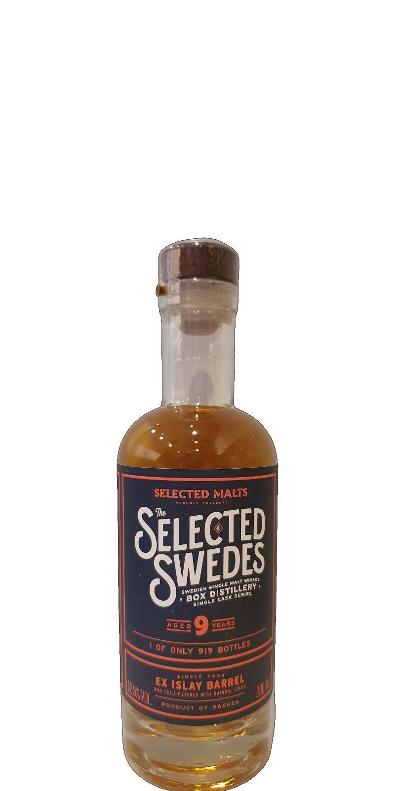 Box 2011 SM  3 Cask Adventures - Islay