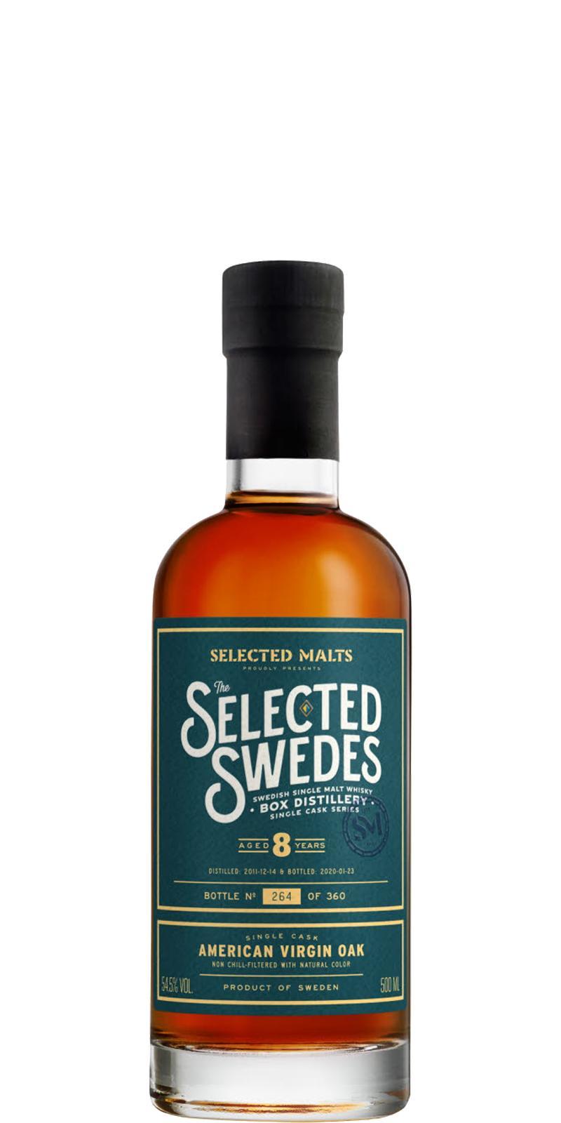Box 2011 SM  Selected Swedes - American Virgin Oak