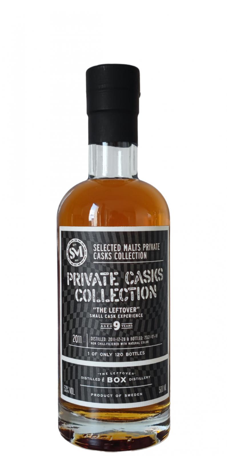Box 2011 SM  Private cask