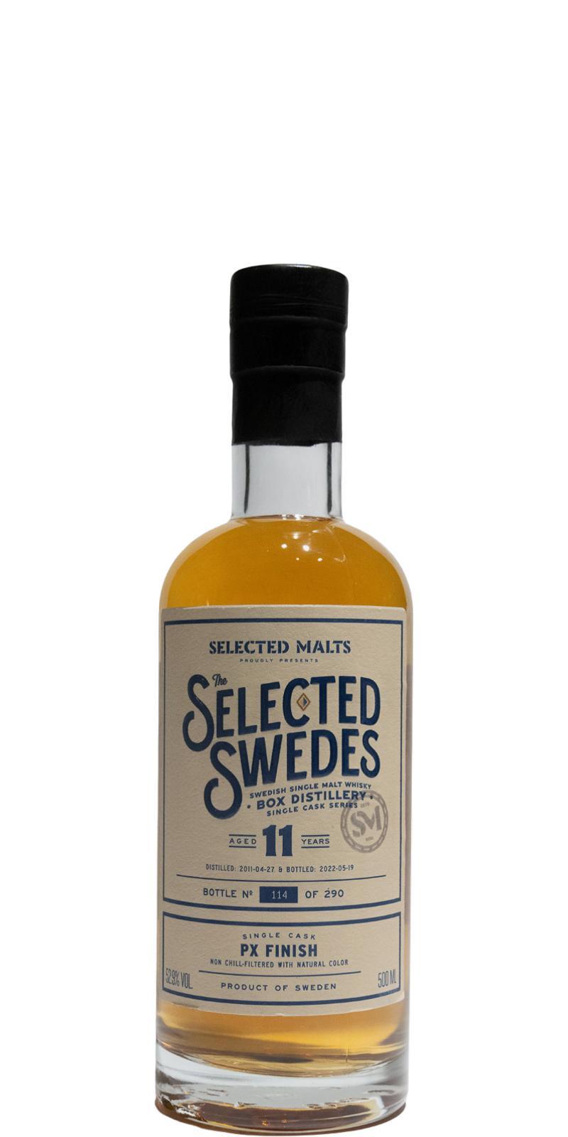 Box 2011 SM  Selected Swedes