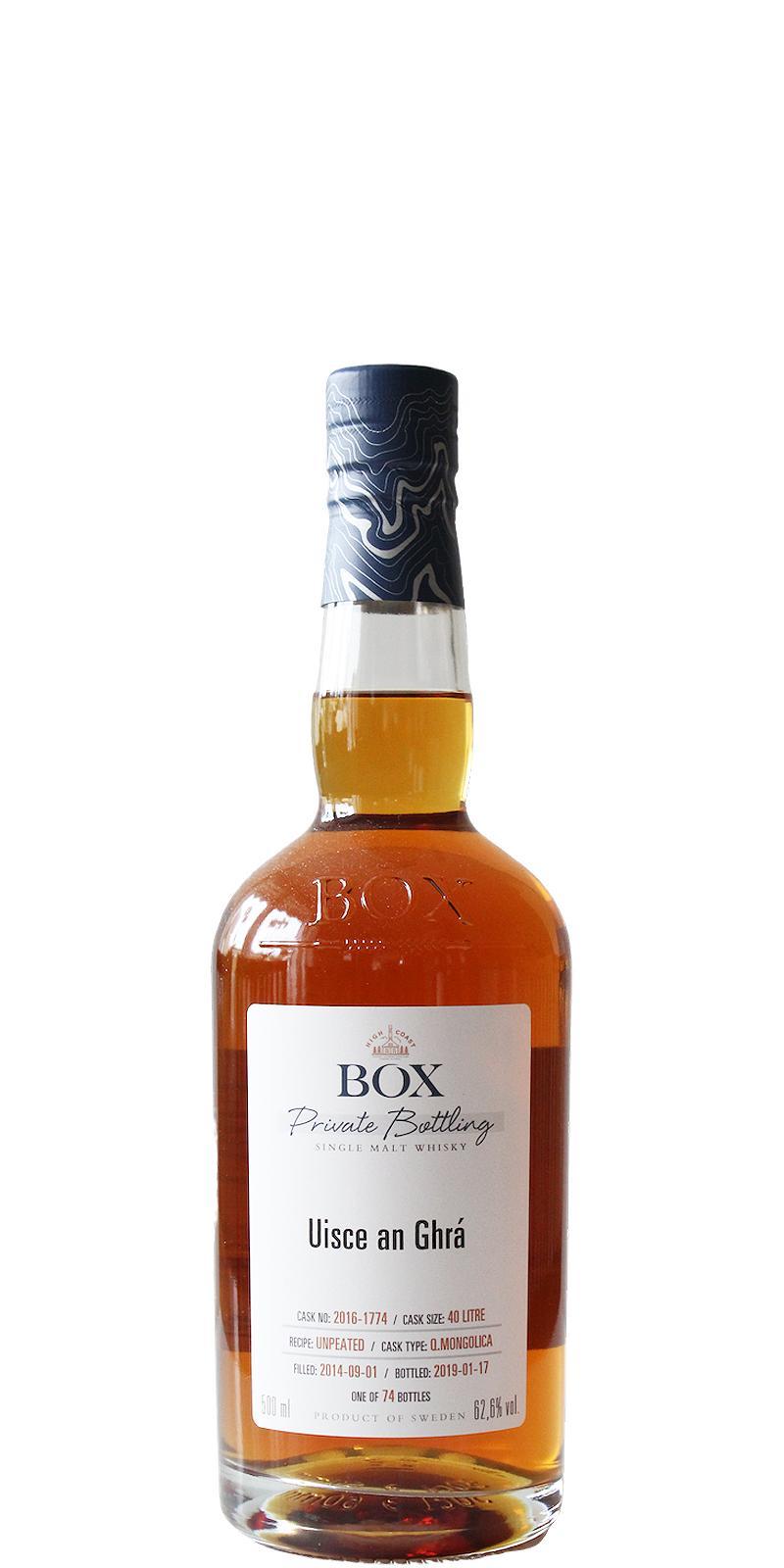 Box 2014 WSla  Uisce an Ghrá