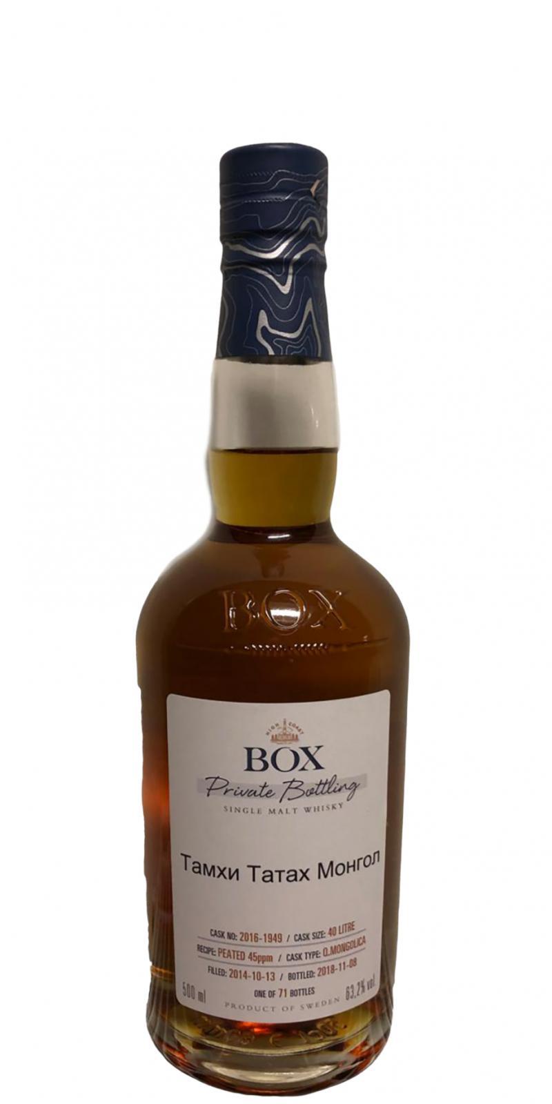 Box 2014 WSla  Whiskyklubben Slainte