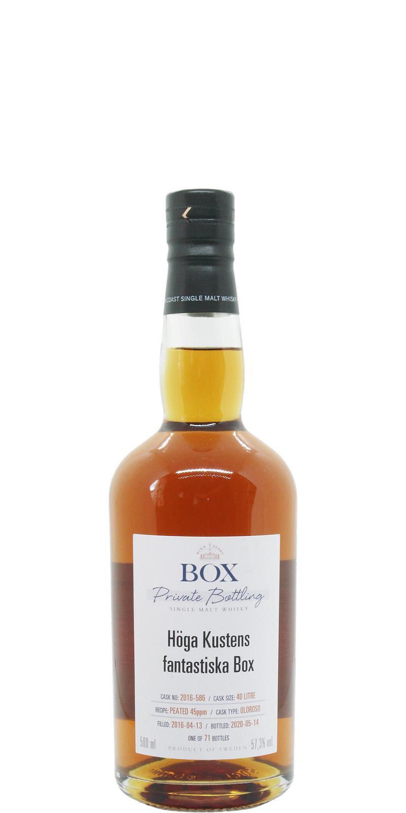 Box 2016 WSla  Höga Kustens fantastiska Box