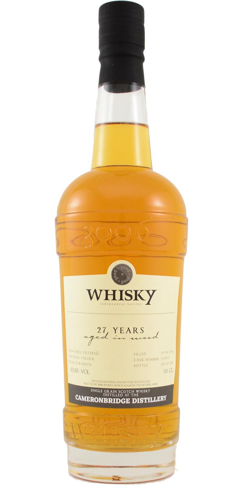 Cameronbridge 1992 3W