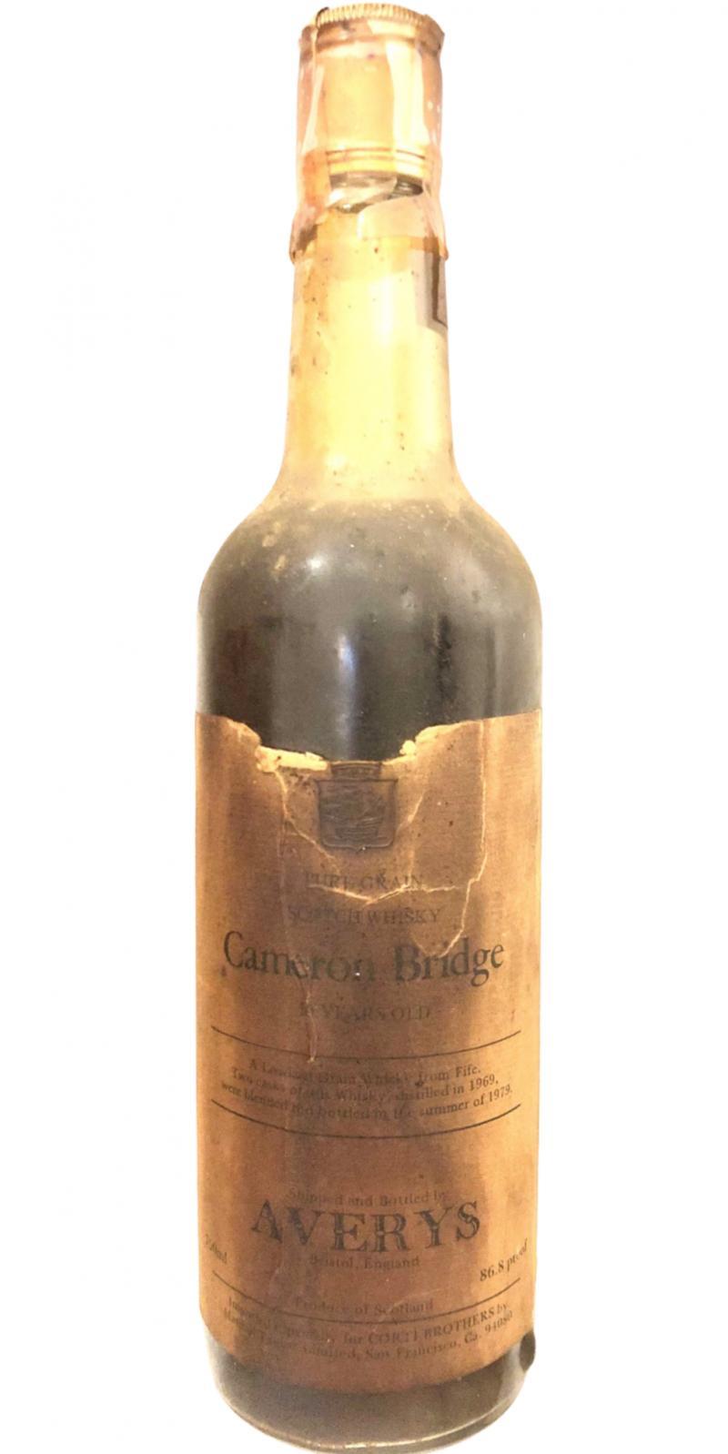 Cameronbridge 1969 Av  Pure Grain Scotch Whisky