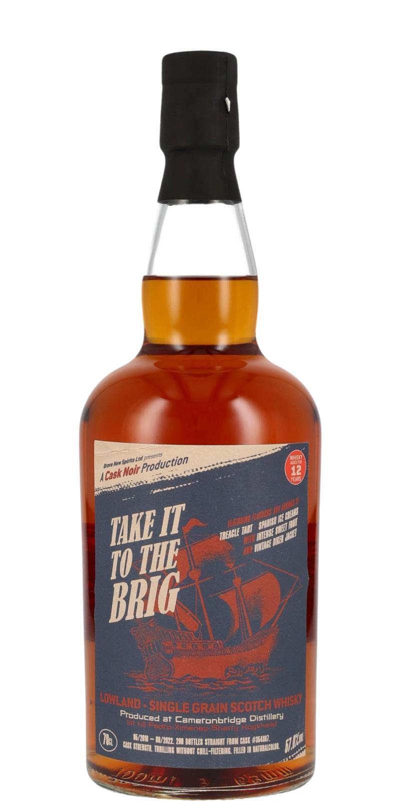 Cameronbridge 2010 BNSp  A Cask Noir Production