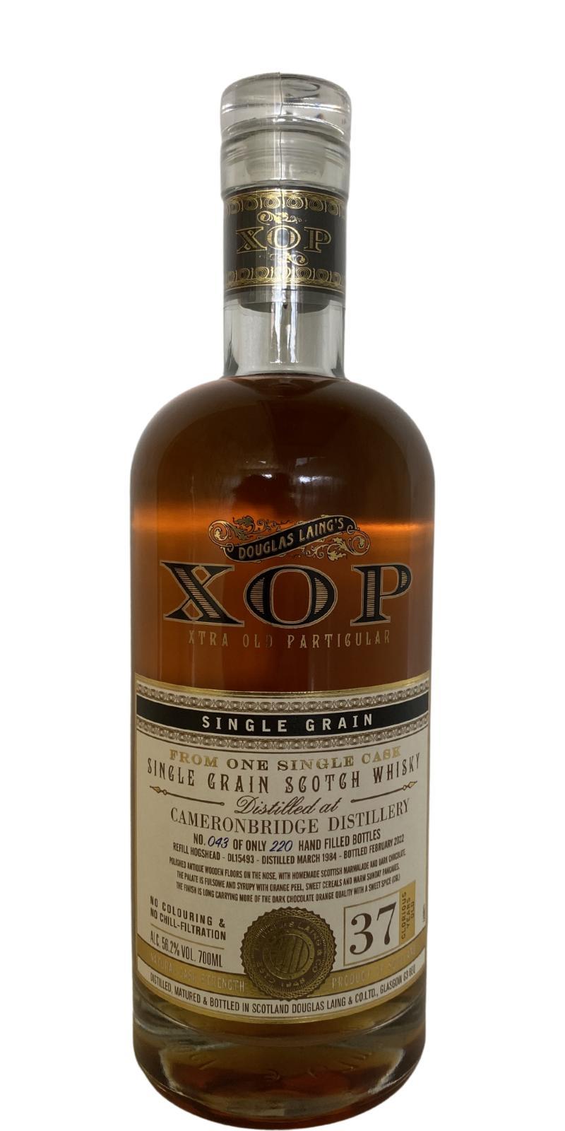 Cameronbridge 1984 DL  XOP