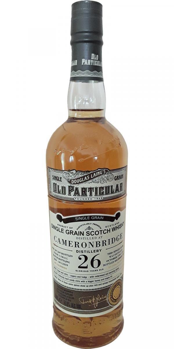 Cameronbridge 1991 DL  Old Particular
