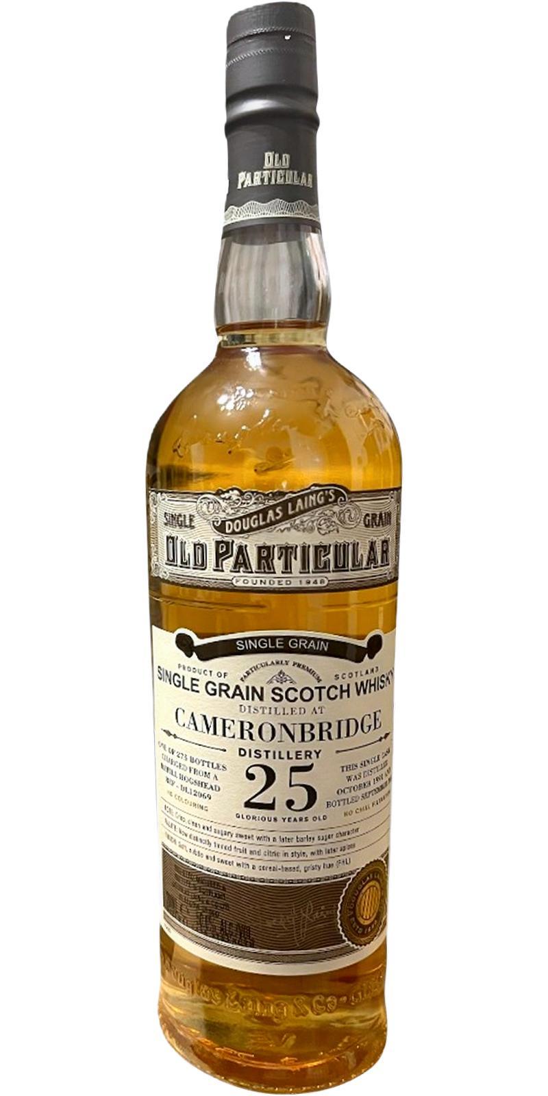 Cameronbridge 1991 DL  Old Particular