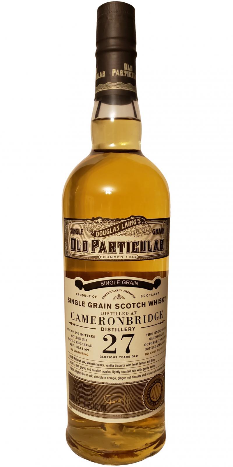 Cameronbridge 1991 DL  Old Particular