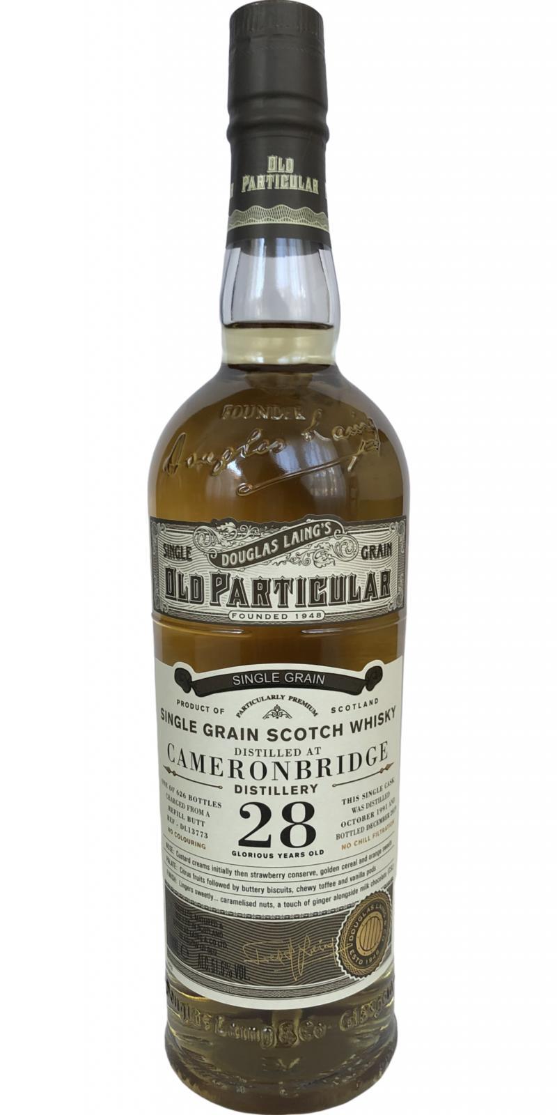 Cameronbridge 1991 DL  Old Particular