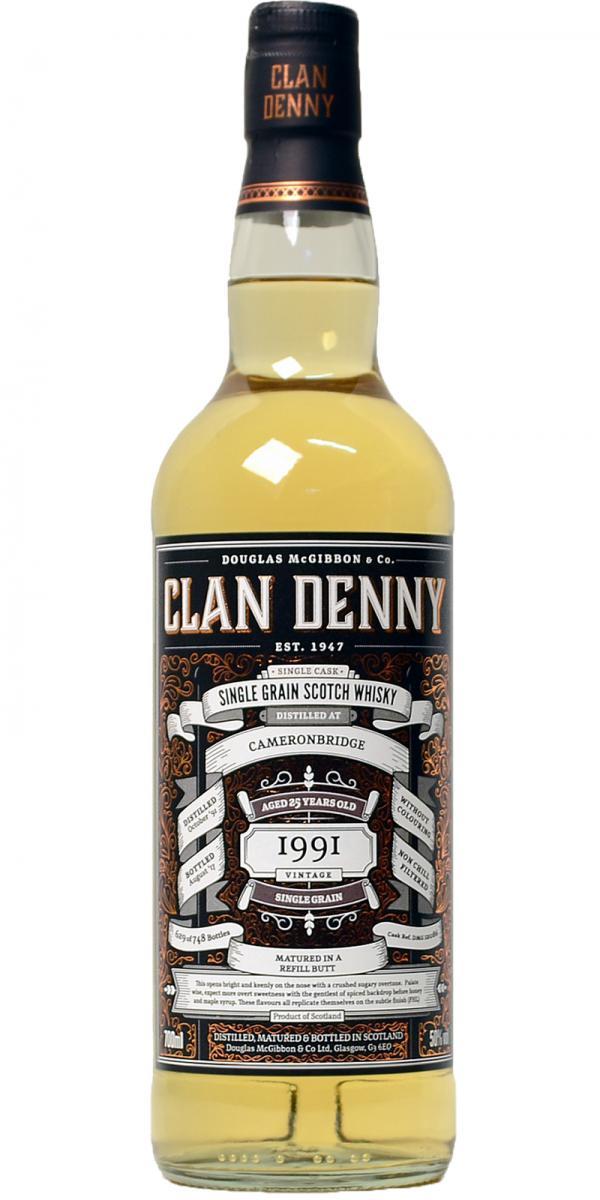 Cameronbridge 1991 McG  Clan Denny