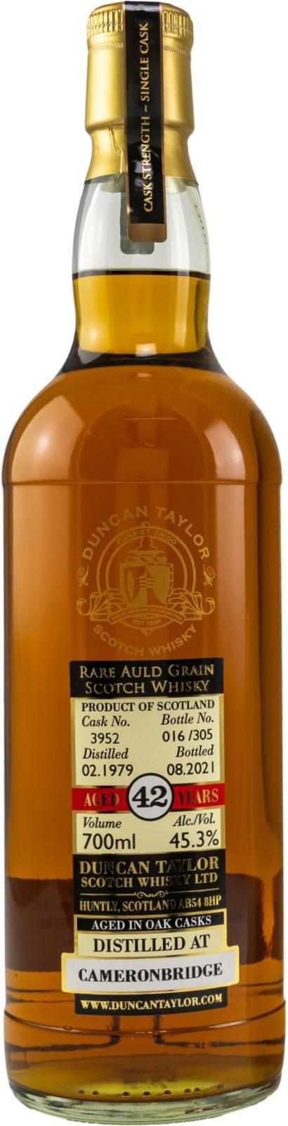 Cameronbridge 1979 DT  Rare Auld Grain