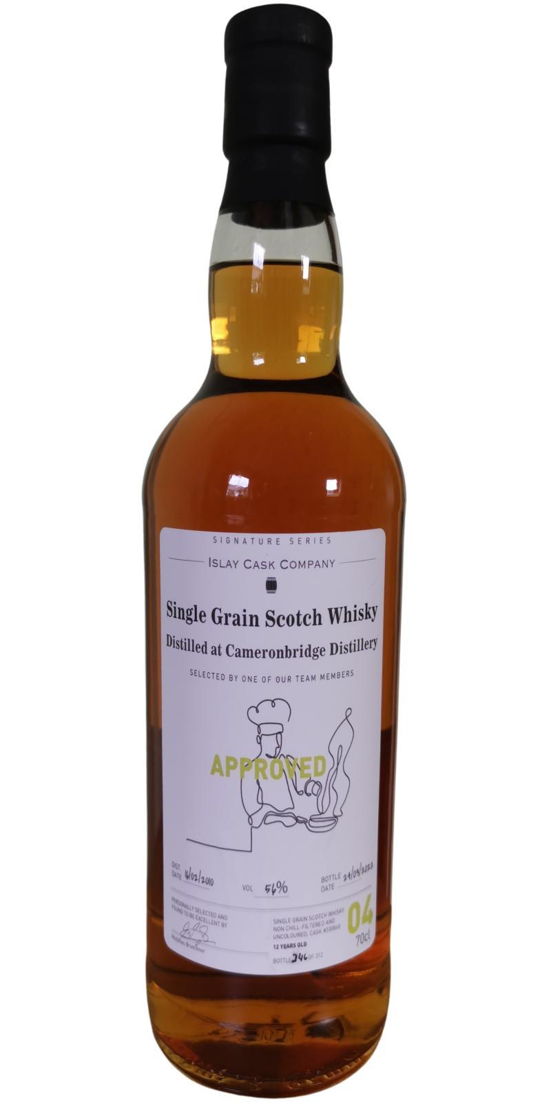 Cameronbridge 2010 ICC  Signature Series