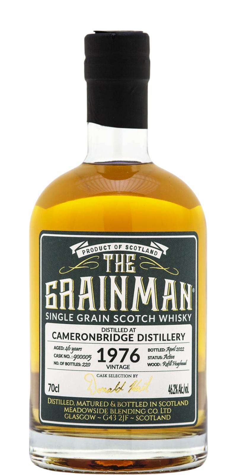 Cameronbridge 1976 MBl  The Grainman