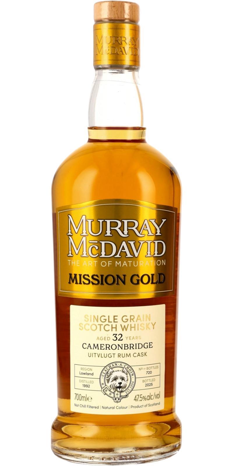 Cameronbridge 1992 MM  Mission Gold