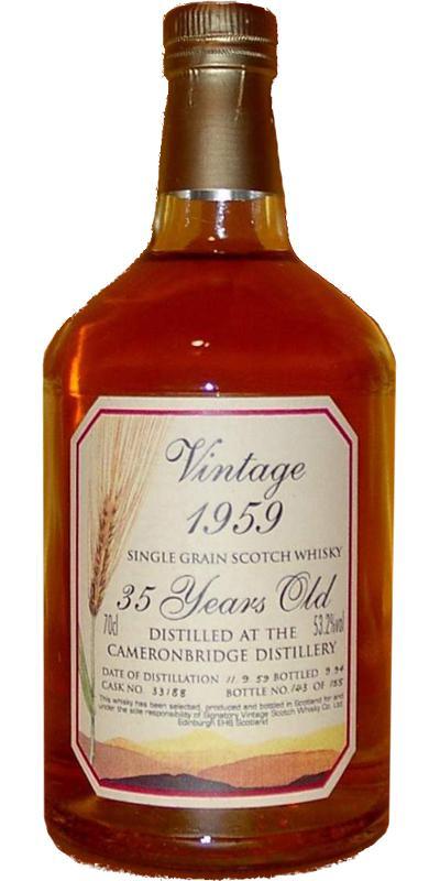 Cameronbridge 1959 SV  Vintage Collection - Dumpy