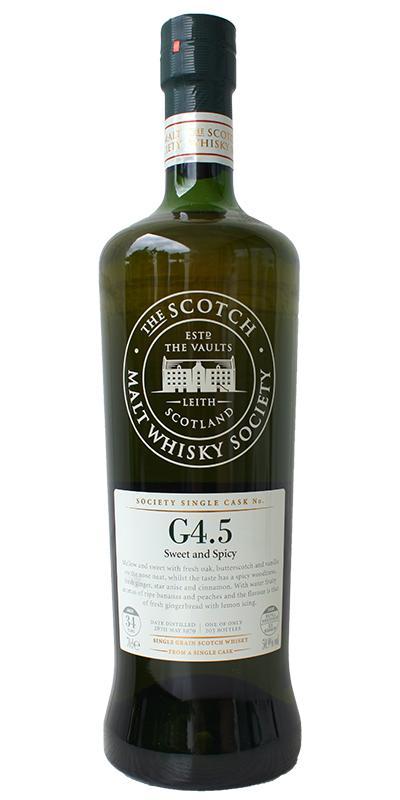 Cameronbridge 1979 SMWS G4.5  Sweet and spicy
