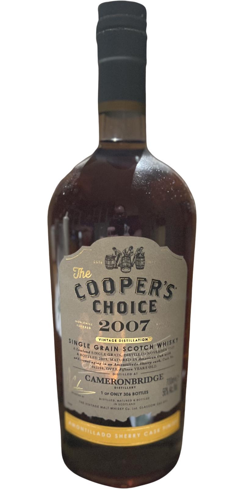 Cameronbridge 2007 VM  The Cooper's Choice