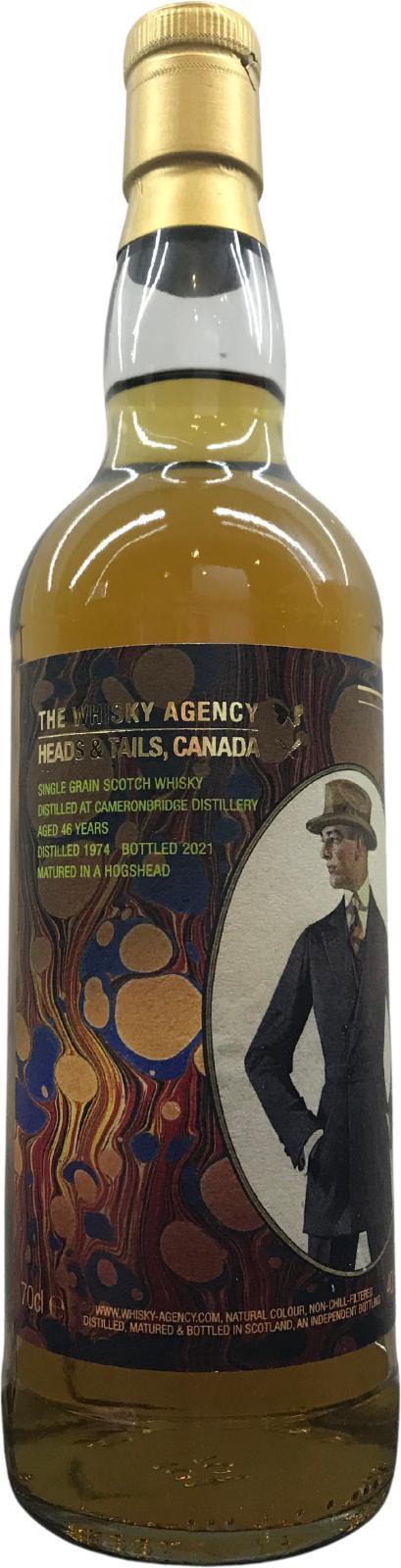 Cameronbridge 1974 TWA  Heads & Tails, Canada