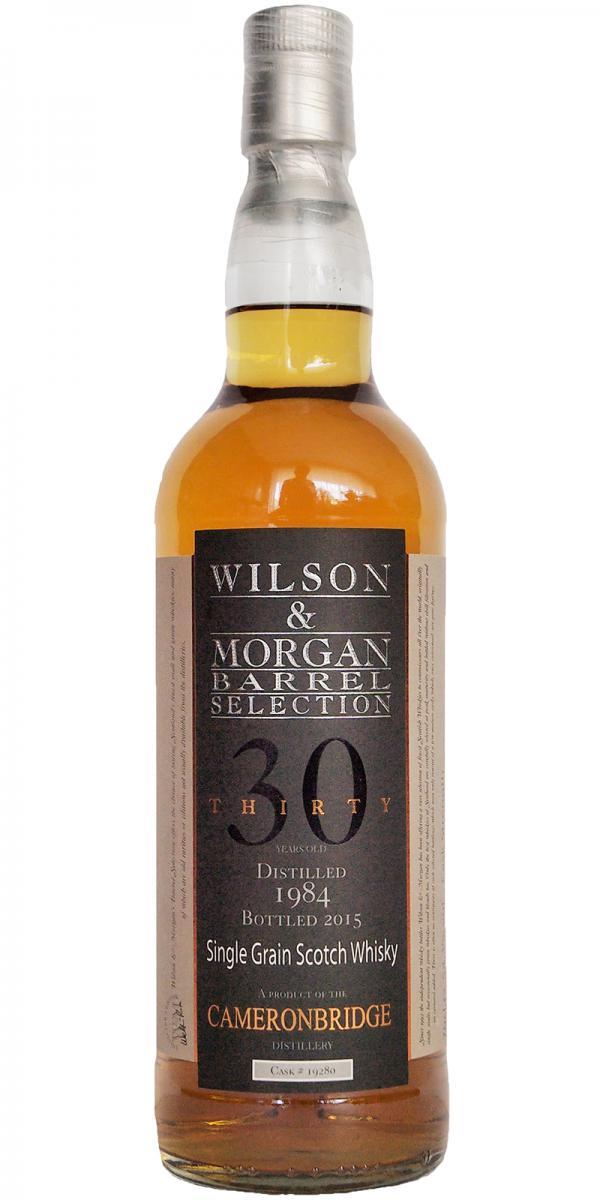 Cameronbridge 1984 WM  Barrel Selection