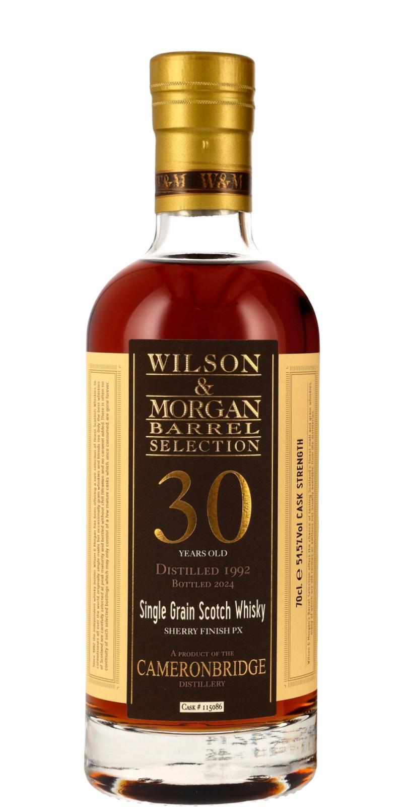 Cameronbridge 1992 WM  Barrel Selection - Special Release