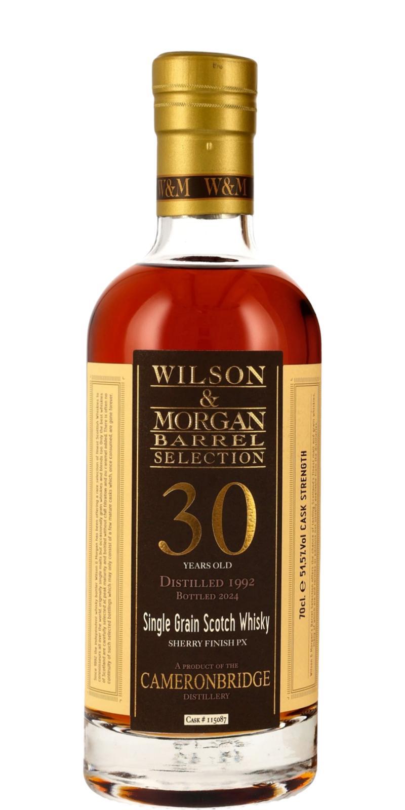Cameronbridge 1992 WM  Barrel Selection - Special Release