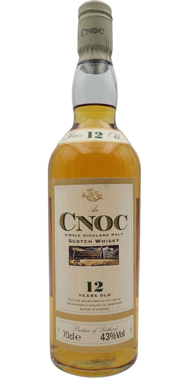 anCnoc 12-year-old  Old Label