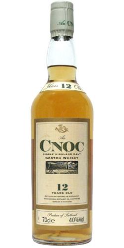anCnoc 12-year-old  Old Label
