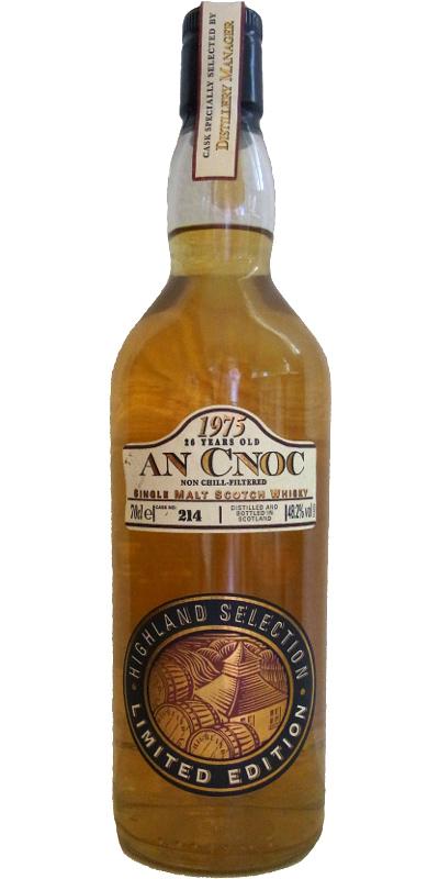anCnoc 1975  Highland Selection - Limited Edition