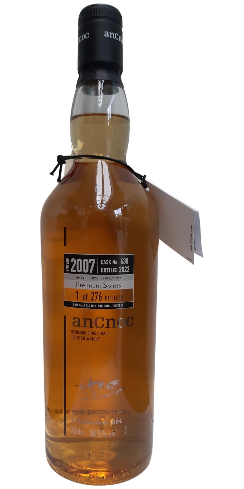 anCnoc 2007  Single Cask Exclusive
