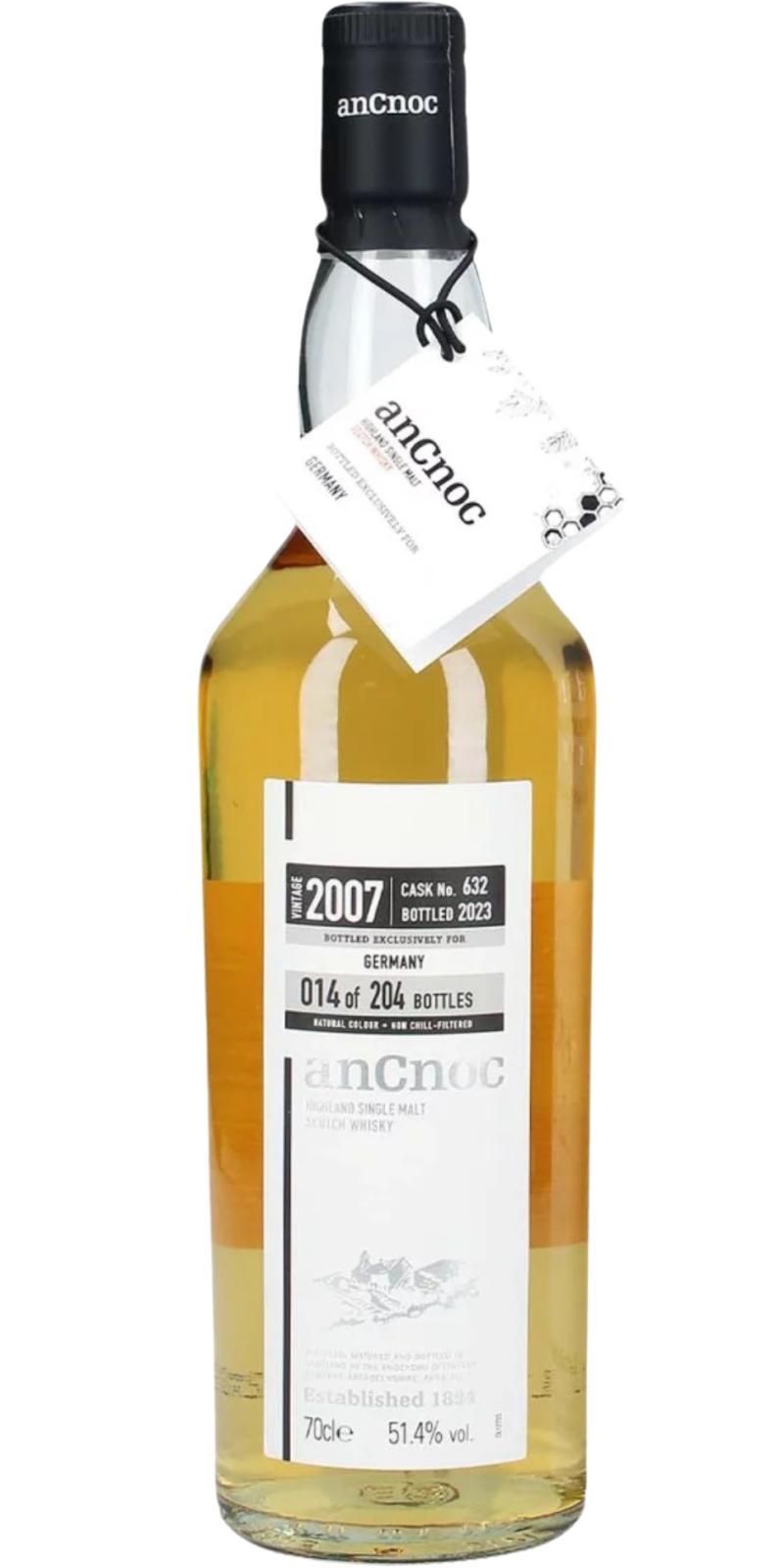 anCnoc 2007  Single Cask Series