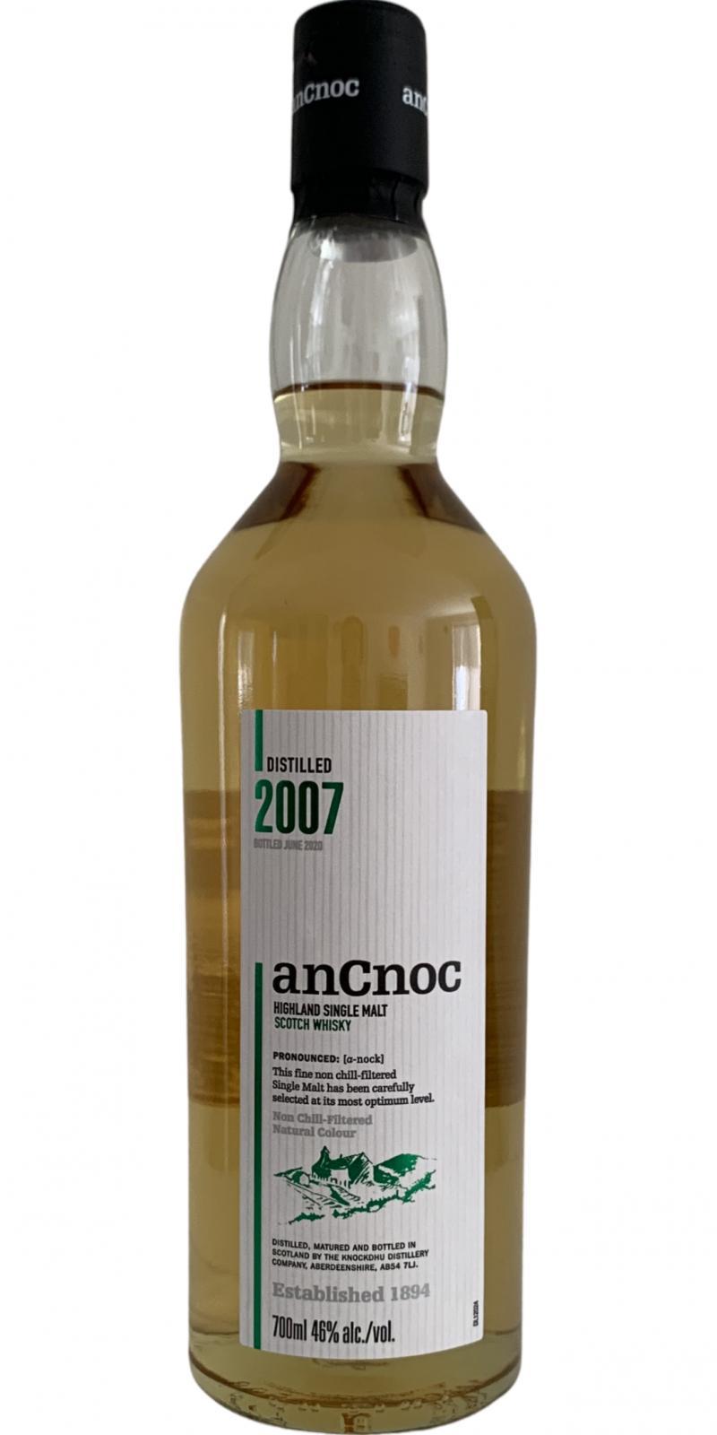 anCnoc 2007  Vintage Limited Edition