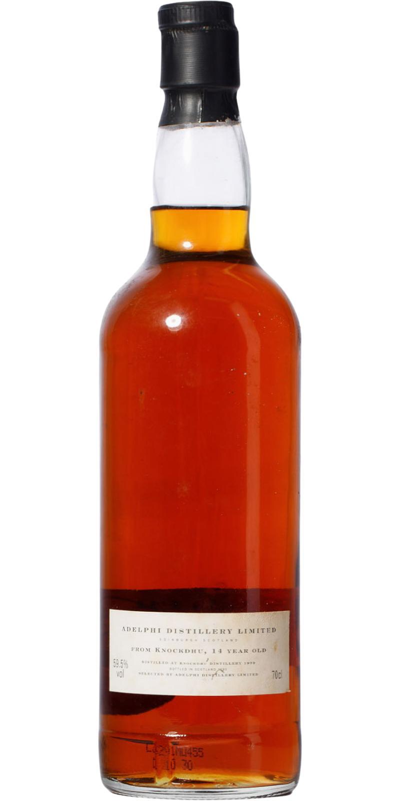 Knockdhu 1979 AD  Distillery - Limited