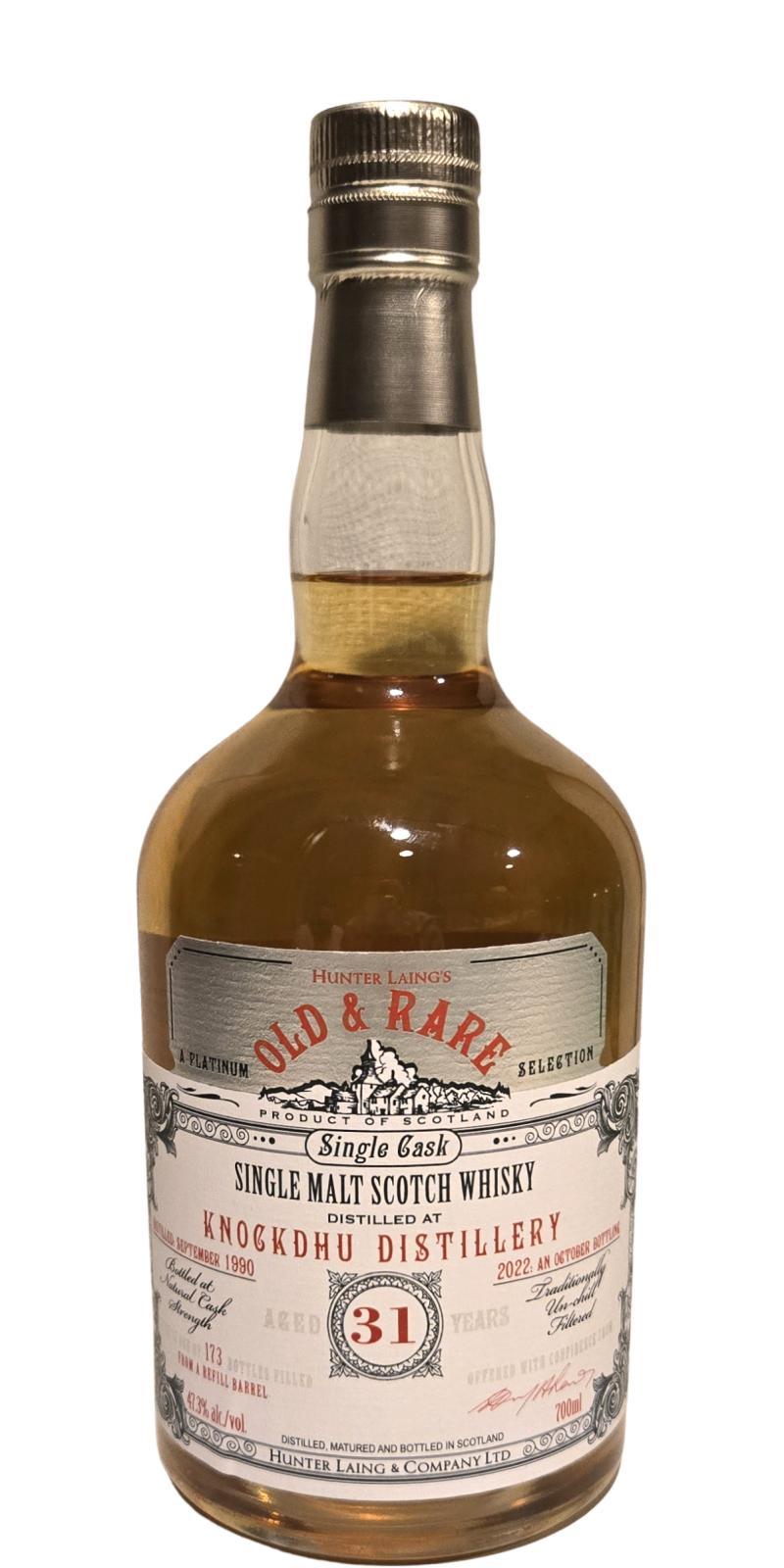 Knockdhu 1990 HL  Old & Rare