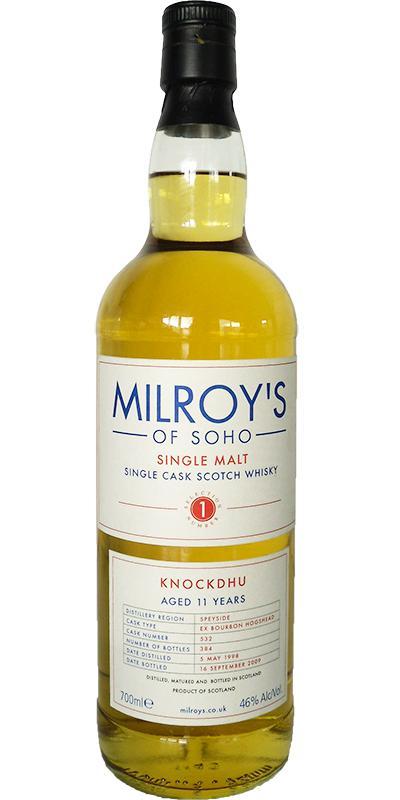 Knockdhu 1998 Soh  Selection Number 1