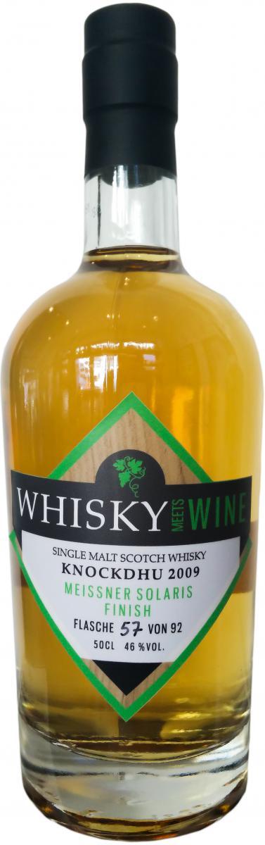 Knockdhu 2009 MMcK  Whisky Meets Wine